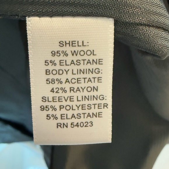 Banana Republic black suit jacket (wool) - Picture 7 of 7